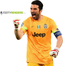 Gianluigi Buffon football render