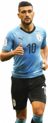 Giorgian De Arrascaeta football render