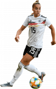 Giulia Gwinn football render