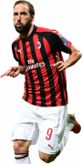 Gonzalo Higuain football render