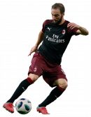 Gonzalo Higuaín football render