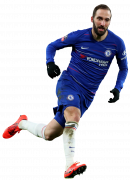 Gonzalo Higuain football render