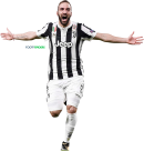 Gonzalo Higuain football render