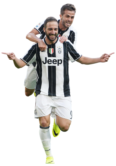 Gonzalo Higuain & Miralem Pjanic