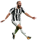 Gonzalo Higuain football render