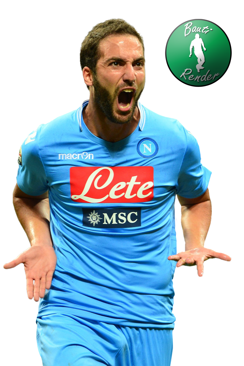 Gonzalo Higuain football render - 1820 - FootyRenders