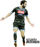 Gonzalo Higuain football render