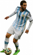 Gonzalo Higuain football render