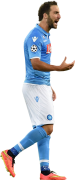 Gonzalo Higuain football render