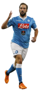 Gonzalo Higuain football render