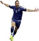 Gonzalo Higuain football render