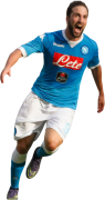 Gonzalo Higuain football render