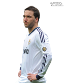 Gonzalo Higuain football render