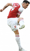 Granit Xhaka football render