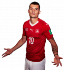 Granit Xhaka football render