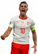 Granit Xhaka football render