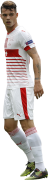 Granit Xhaka football render