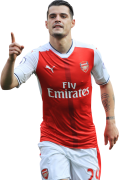 Granit Xhaka football render