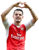 Granit Xhaka football render