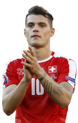 Granit Xhaka football render