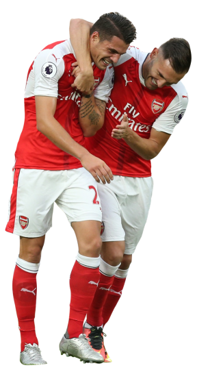 Granit Xhaka & Lucas Perez