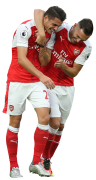 Granit Xhaka & Lucas Perez football render