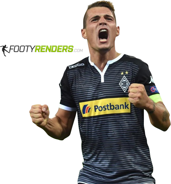 Granit Xhaka  football render 19112 FootyRenders