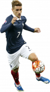 Antoine Griezmann football render