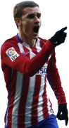 Antoine Griezmann football render