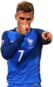 Antoine Griezmann football render