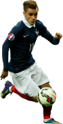 Antoine Griezmann football render