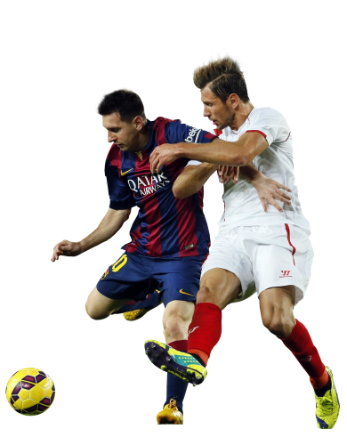 Grzegorz Krychowiak & Lionel Messi