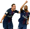 Grzegorz Krychowiak & Lucas Moura football render