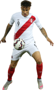 Paolo Guerrero football render