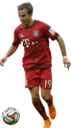 Mario Götze football render