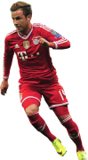 Mario Gotze football render