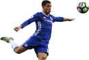 Eden Hazard football render