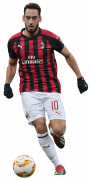 Hakan Calhanoglu football render