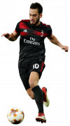 Hakan Calhanoglu football render