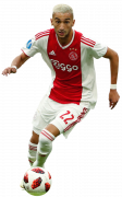 Hakim Ziyech football render