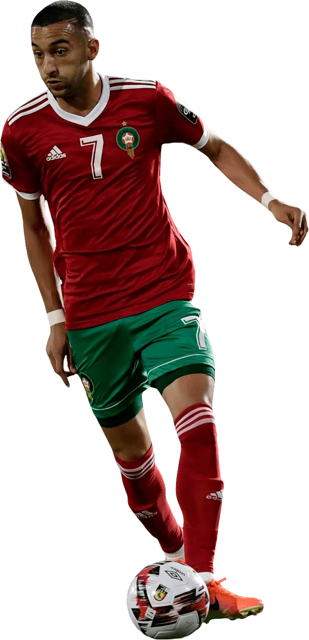 Hakim Ziyech football render - 55345 - FootyRenders