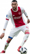 Hakim Ziyech football render