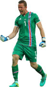 Hannes Halldorsson football render