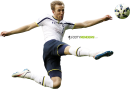 Harry Kane football render