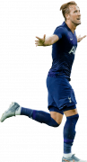 Harry Kane football render