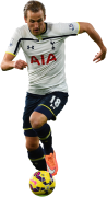 Harry Kane football render