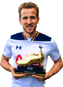 Harry Kane Golden Boot football render