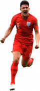 Harry Maguire football render