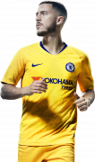 Eden Hazard football render