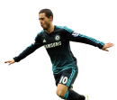 Eden Hazard football render